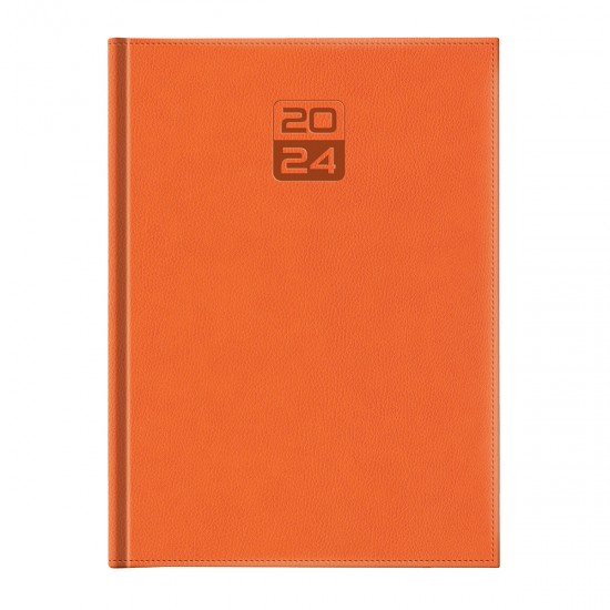 Agenda Dakota, A4, datata, hartie ivory, coperta orange Agenda Dakota, A4, datata, hartie ivory, coperta orange