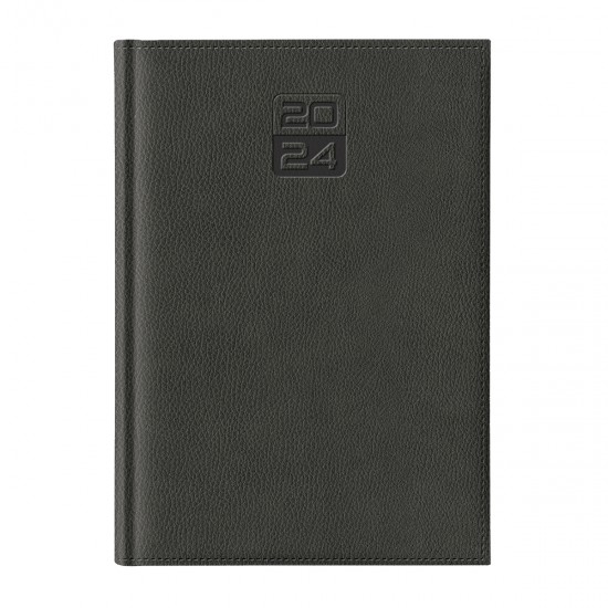 Agenda Dakota, A5, datata, hartie ivory, coperta gri Agenda Dakota, A5, datata, hartie ivory, coperta gri