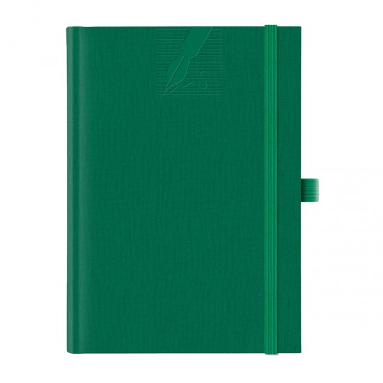 Agenda Furore, A5, nedatata, hartie ivory, verde Agenda Furore, A5, nedatata, hartie ivory, verde