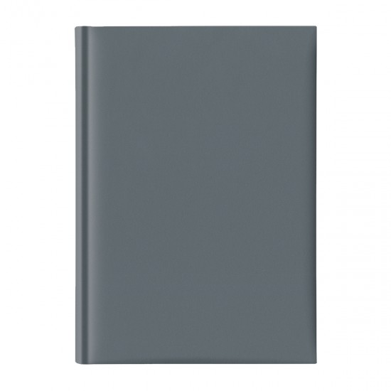 Agenda nedatata A5, hartie offset alb, coperta gri Agenda nedatata A5, hartie offset alb, coperta gri