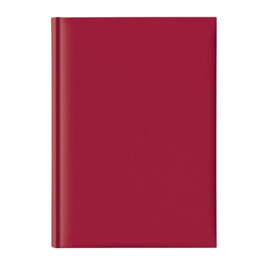 Agenda nedatata A5, hartie offset alb, coperta rosie Agenda nedatata A5, hartie offset alb, coperta rosie