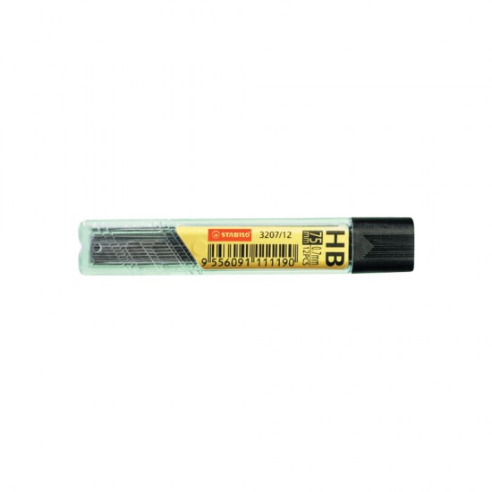 Mine creion mecanic Stabilo, 0.7 mm, HB, 12 bucati/cutie Mine creion mecanic Stabilo, 0.7 mm, HB, 12 bucati/cutie