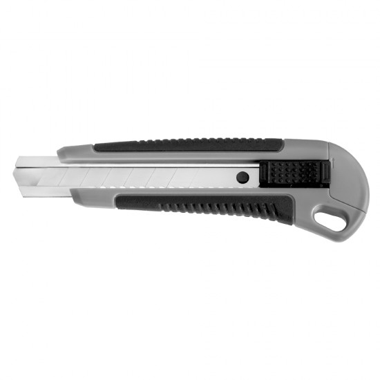 Cutter mare A-series, 18 mm, sina metalica, grip confortabil Cutter mare A-series, 18 mm, sina metalica, grip confortabil