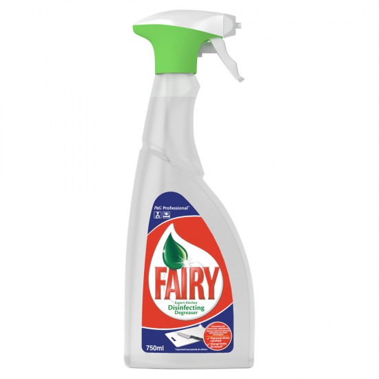 Spray igienizant si degresant Fairy 2 in 1, 750 ml