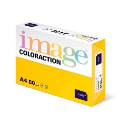 Hartie color Coloraction, A4, 80 g/mp, galben intens-Sevilla, 500 coli/top Hartie color Coloraction, A4, 80 g/mp, galben intens-Sevilla, 500 coli/top