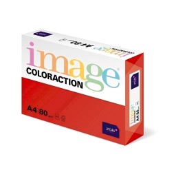 Hartie color Coloraction, A4, 80g/mp, rosu-Chile, 500 coli/top Hartie color Coloraction, A4, 80g/mp, rosu-Chile, 500 coli/top