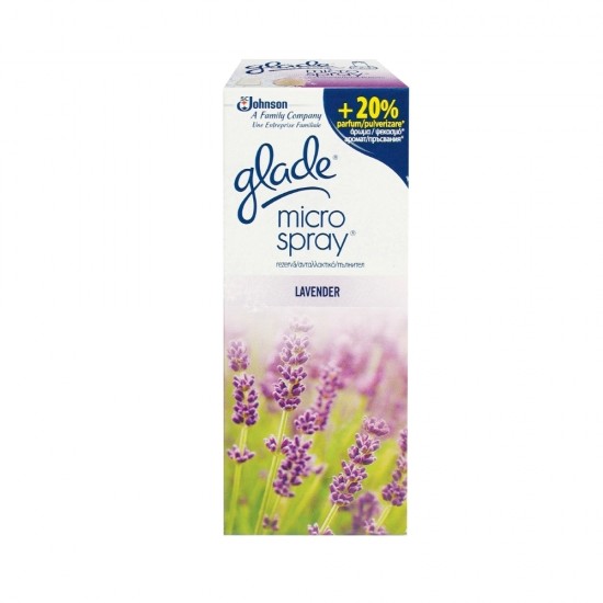 Rezerva odorizant baie Glade, microspray, lavanda