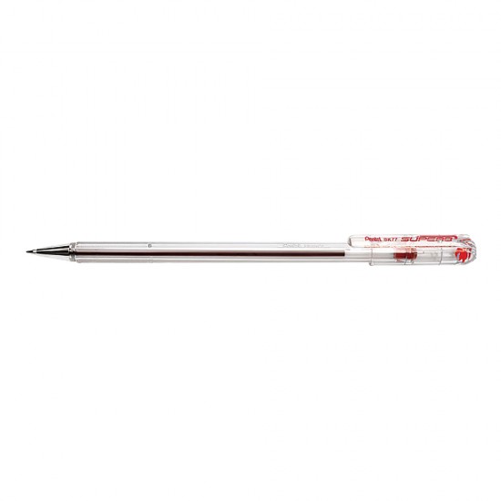 Pix, Pentel, Superb BK77, 0.7 mm, plastic, rosu Pix, Pentel, Superb BK77, 0.7 mm, plastic, rosu