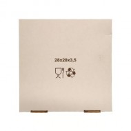 Cutie pizza 28x28x3.5 cm, Alba