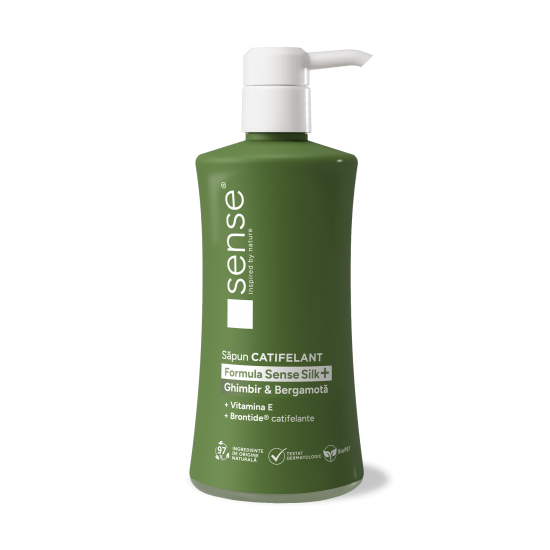[HotelMagazin] Sapun Lichid Gel, SenseSilk+, Ghimbir & Bergamota, 330ml – SENSE