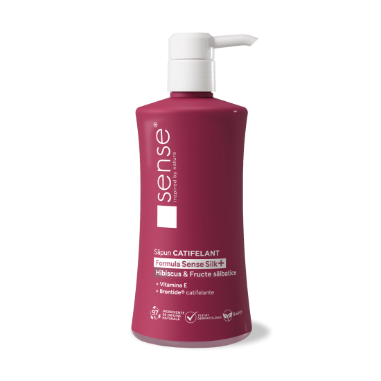 [HotelMagazin] Sapun Lichid Gel, SenseSilk+, Hibiscus & Fructe Salbatice, 330ml – SENSE