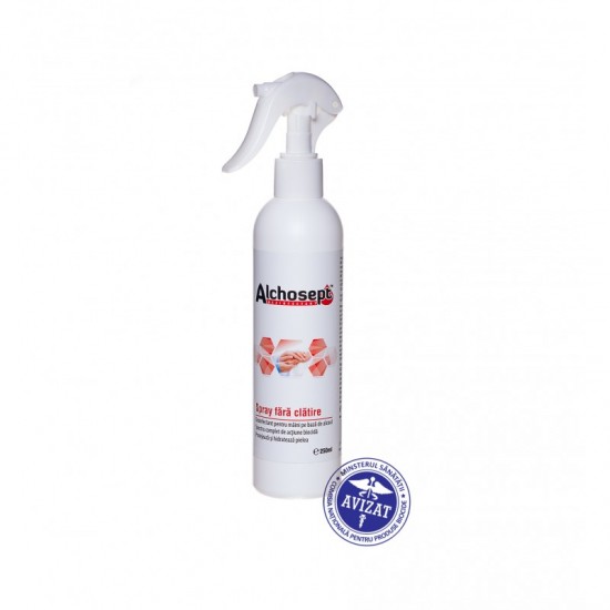 Alchosept 250ml Dezinfectant pentru maini si tegumente 85% alcool Alchosept 250ml Dezinfectant pentru maini si tegumente 85% alcool