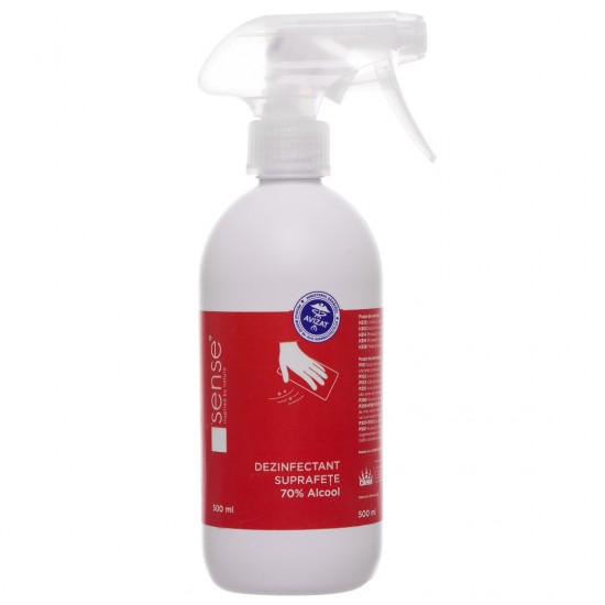 Dezinfectant suprafete RTU 70% Alcool 500ml, Sense