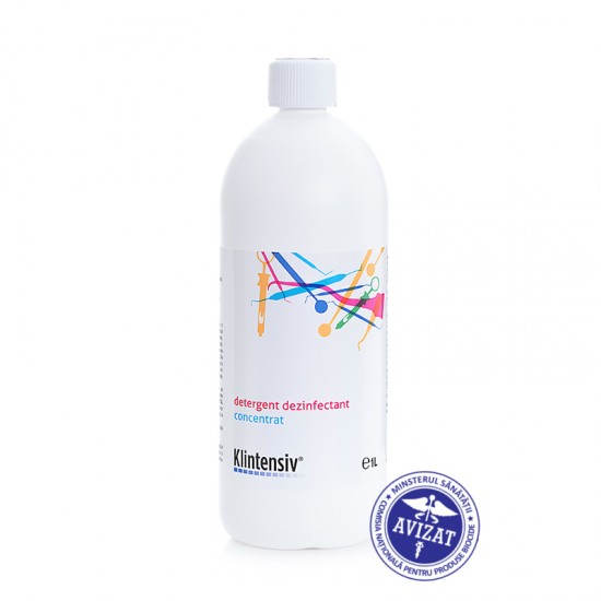 KLINTENSIV® - Detergent dezinfectant concentrat 1000 ml KLINTENSIV® - Detergent dezinfectant concentrat 1000 ml