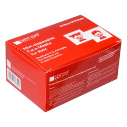 Masti civile igienice copii - Sense, Set 50 buc Masti civile igienice copii - Sense, Set 50 buc