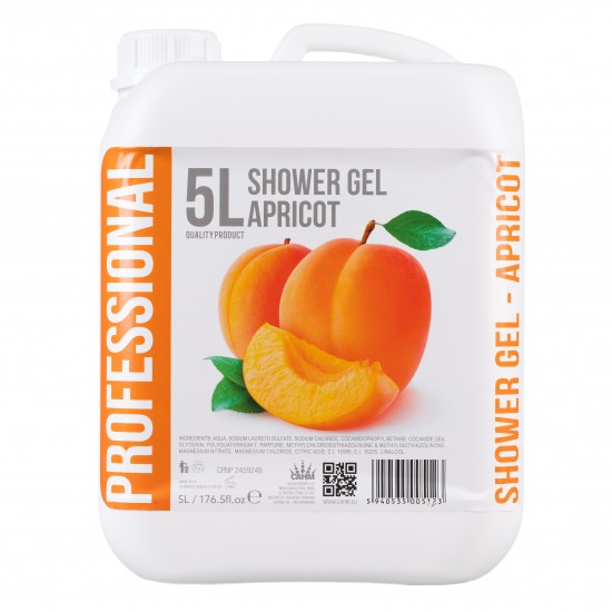 Gel de dus 5L -Apricot