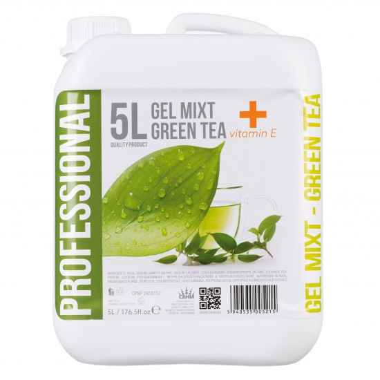 Gel mixt 5L - Green Tea + Vit E