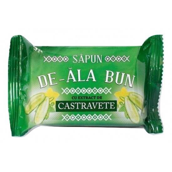 Sapun De-ala Bun Extract De Castravete 90gr Sapun De-ala Bun Extract De Castravete 90gr