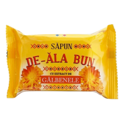 Sapun De-ala Bun  Extract De Galbenele 90gr Sapun De-ala Bun  Extract De Galbenele 90gr