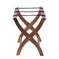 Suport de bagaj simplu, curbat - Stejar Suport de bagaj simplu, curbat - Stejar