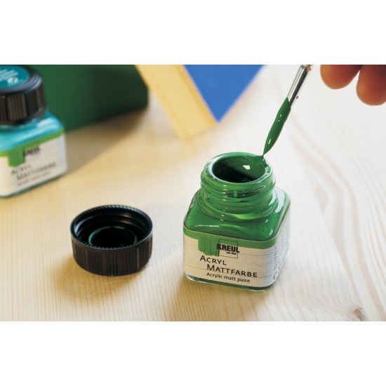 [APERTA] Vopsea acrilică mată Basic Kreul, set 6 buc x 20 ml