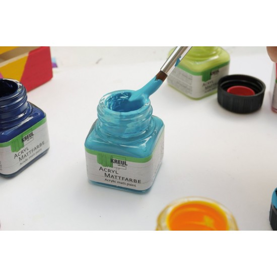 [APERTA] Vopsea acrilică mată Color Living Kreul, set 6 buc x 20 ml