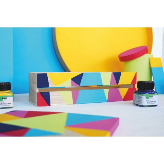 [APERTA] Vopsea acrilică mată Color Living Kreul, set 6 buc x 20 ml