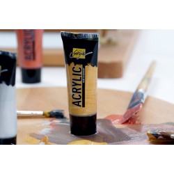 Vopsea acrilică Solo Goya Effect Colors, set 8 buc x 100 ml Vopsea acrilică Solo Goya Effect Colors, set 8 buc x 100 ml