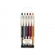 Pix cu gel 0.5 mm Zebra Sarasa Clip Vintage 2, 5/set Pix cu gel 0.5 mm Zebra Sarasa Clip Vintage 2, 5/set