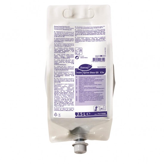 Detergent geamuri, TASKI Sprint Glass QS, Diversey, 2.5L Detergent geamuri, TASKI Sprint Glass QS, Diversey, 2.5L
