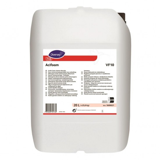 Detergent detartrant spumant acid ACIFOAM, Diversey, 26 kg