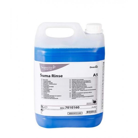 Aditiv clatire pentru masina de spalat vase SUMA RINSE A5, Diversey, 5L