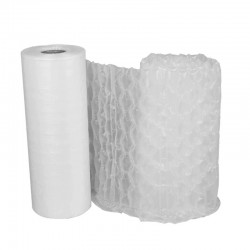 Folie bule de aer 0.3 x 300 m, 30 microni, rola pentru masina umflat folie bule antisoc Folie bule de aer 0.3 x 300 m, 30 microni, rola pentru masina umflat folie bule antisoc