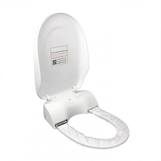 Capac de toaleta cu senzor Sanito,  compatibil cu folie de 60 utilizari