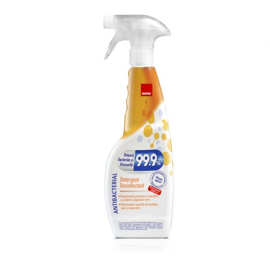 Spray dezinfectant universal SANO 99.9%, 750ml Spray dezinfectant universal SANO 99.9%, 750ml