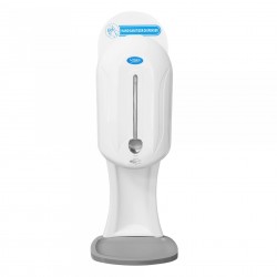 Stand inox si dozator cu senzor pentru dezinfectant, Limpio 1100ml Stand inox si dozator cu senzor pentru dezinfectant, Limpio 1100ml