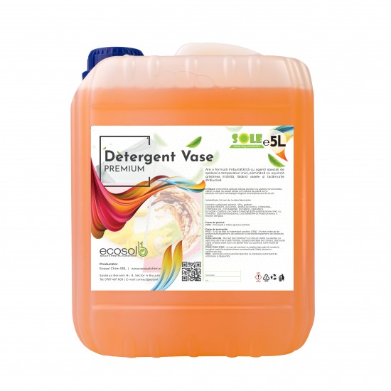 Detergent Vase Premium Manual 5L Canistra AQAS
