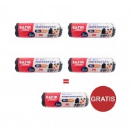 Pachet 4 Role saci menajeri 60 L + 1 rola Gratuit