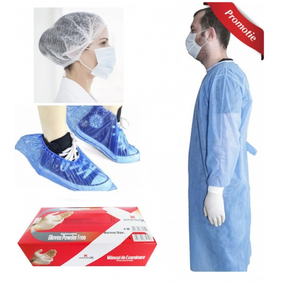 Pachet protectie, dezinfectare si igienizare Pachet protectie, dezinfectare si igienizare