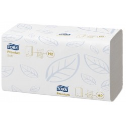 Prosoape hartie pliate Premium, 2 straturi, 150 buc/pachet, Tork Xpress® Soft Multifold Prosoape hartie pliate Premium, 2 straturi, 150 buc/pachet, Tork Xpress® Soft Multifold