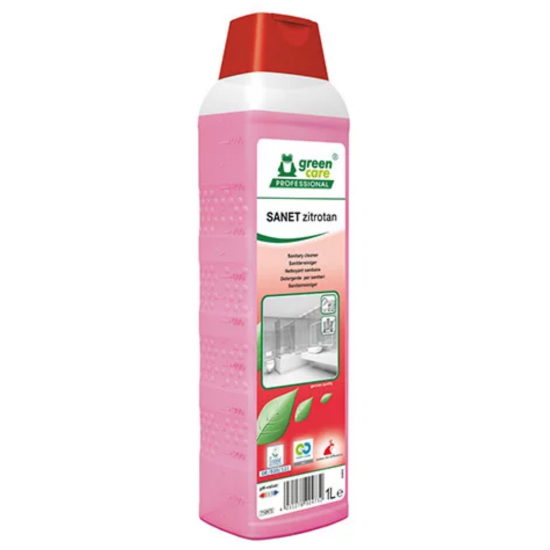 Detergent ecologic concentrat spatii sanitare SANET Zitrotan, 1L