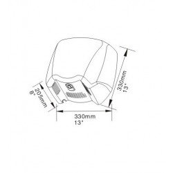 USCATOR DE MAINI HD 60 INOX SATINAT USCATOR DE MAINI HD 60 INOX SATINAT