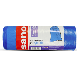 SANO SACI MENAJERI SNUR 35L, ALBASTRI