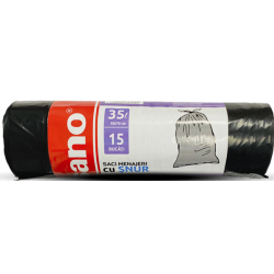 SANO SACI MENAJERI SNUR 35L, NEGRI 