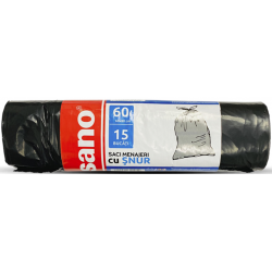 SANO SACI MENAJERI SNUR 60L, NEGRI