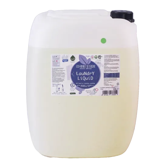 Biolu detergent ecologic vrac pentru rufe albe si colorate lamaie 20L Biolu detergent ecologic vrac pentru rufe albe si colorate lamaie 20L