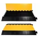 Limitator de viteza cu trecere pentru cabluri, 5 canale, 90 x 50 x 5,5cm Limitator de viteza cu trecere pentru cabluri, 5 canale, 90 x 50 x 5,5cm