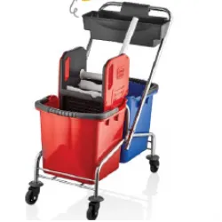 Carucior curatenie profesional Duo Cromat, AQAS