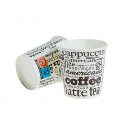 Pahare de carton pentru espresso, 4 Oz, 50 buc/set