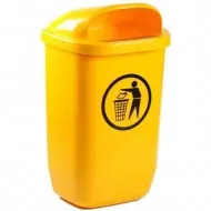 Cos stradal 50 l - galben